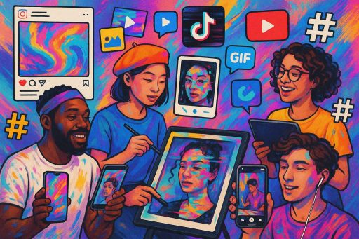Visual Storytelling in the Age of Social Media: How Digital Platforms Are Shaping Art