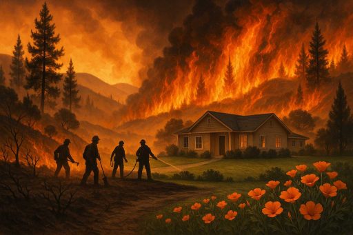 Wildfires in California: Causes, Impacts, and Community Resilience