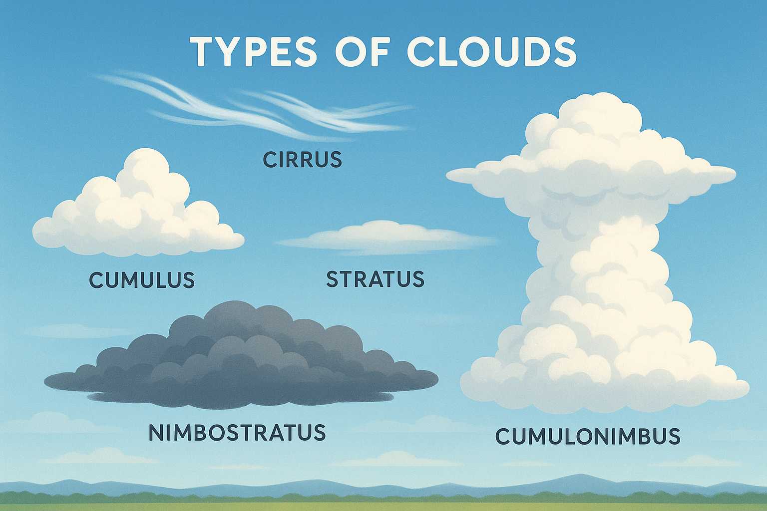 Cloud Types and What They Tell Us About the Weather