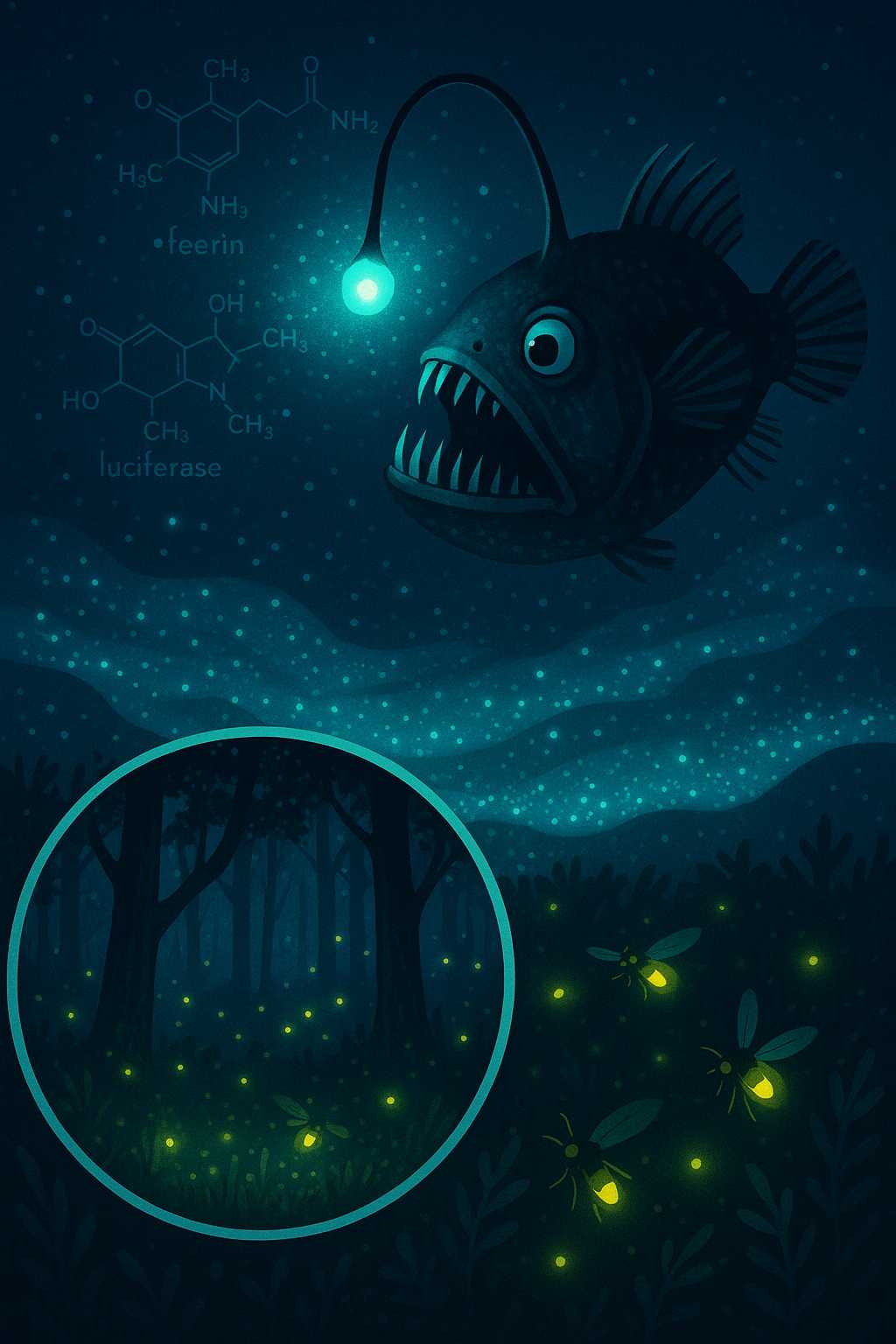 Mysteries of Bioluminescence: How and Why Organisms Glow