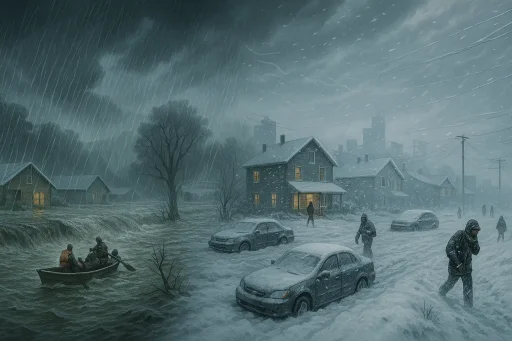 Early Winter Wallop: Heavy Snow, Arctic Air, and Floods Slam the United States