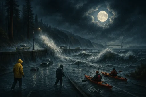 King Tides Surge in California: When Moon, Sun, and Storms Collide