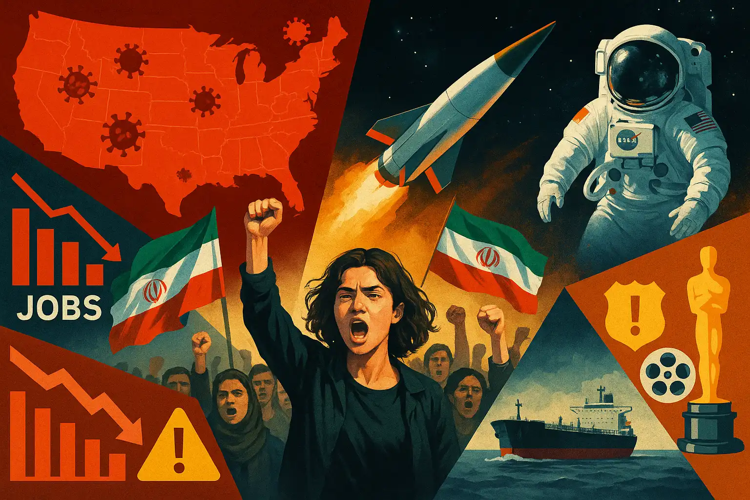 Hawk’s Sunday Brief: Flu surge grips U.S.; Iran unrest intensifies; Russia touts hypersonic strike; NASA mission ends early