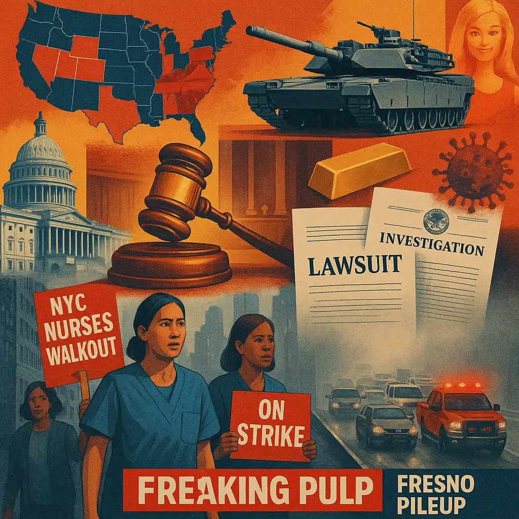 Hawk’s Tuesday Brief: U.S. weighs Iran strike; Minnesota fights federal surge; DOJ probes Powell; NYC nurses walk out; deadly Fresno pileup