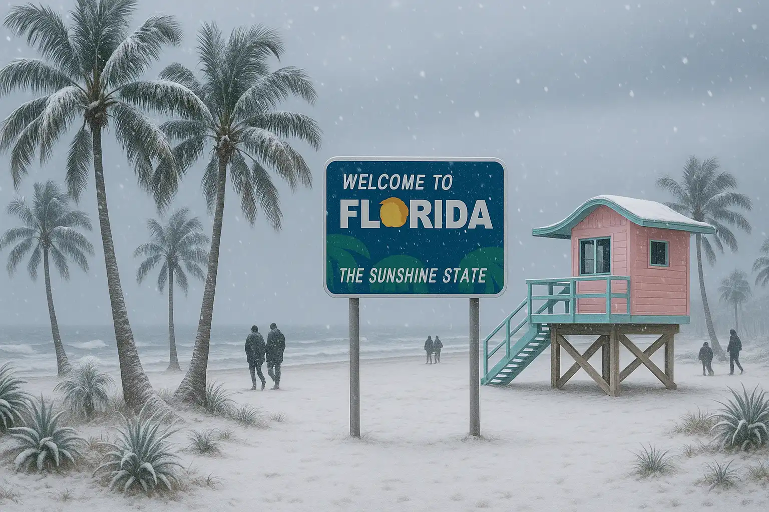 Rare Snow in Florida: How the 2026 Arctic Outbreak Is Shattering Weather Records Across the U.S.