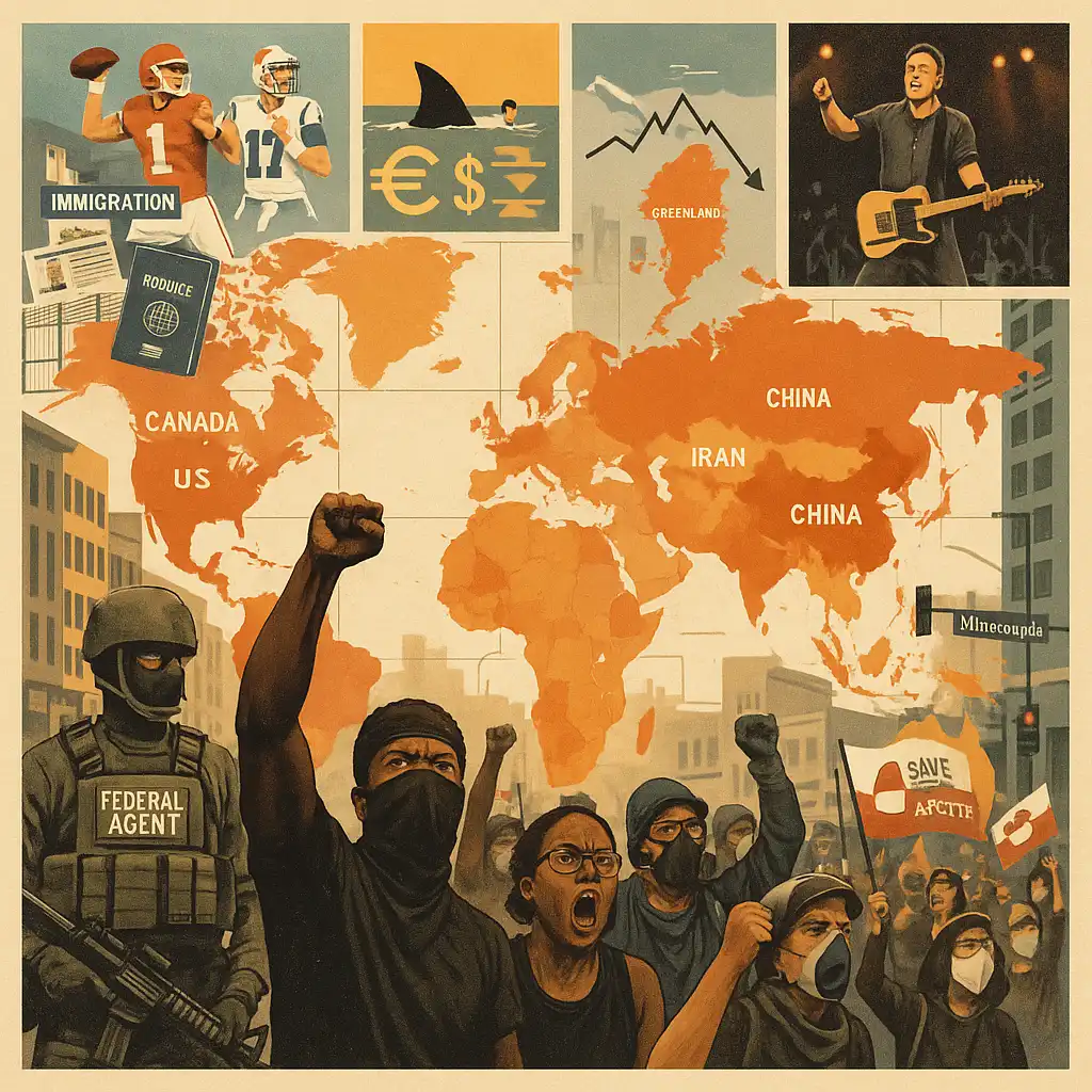 Hawk’s Monday Brief: Minneapolis flashpoint widens; ‘60 Minutes’ deportations saga; China’s population slide; Greenland tariff protests; NFL drama