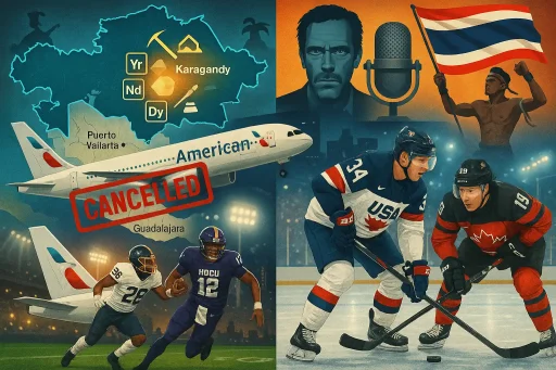 Hawk’s Sunday Brief: Kazakhstan’s rare earths jolt tech calculus; American cancels Mexico flights; HBCU Legacy Bowl shines; Hughes brothers back Matthews