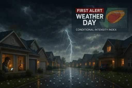 Severe Weather Strikes North Texas: New Outlooks, Hail Threats, and Community Resilience