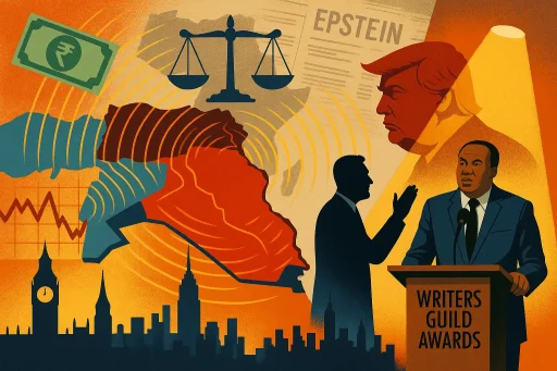 Hawk’s Monday Brief: Mideast war rattles markets; Starmer courts Trump; DOJ posts new Epstein files; Roy Wood Jr. electrifies WGA