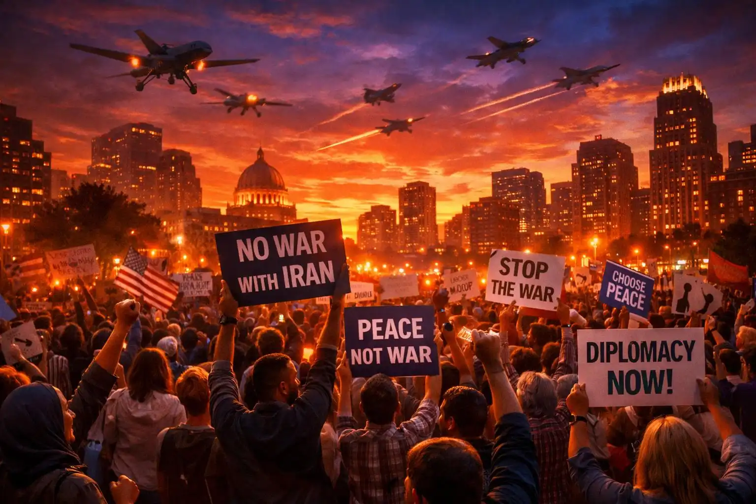 Hawk’s Sunday Brief: New U.S. casualties in Iran war, protests swell at home, and Tiger Woods arrested then released on bail