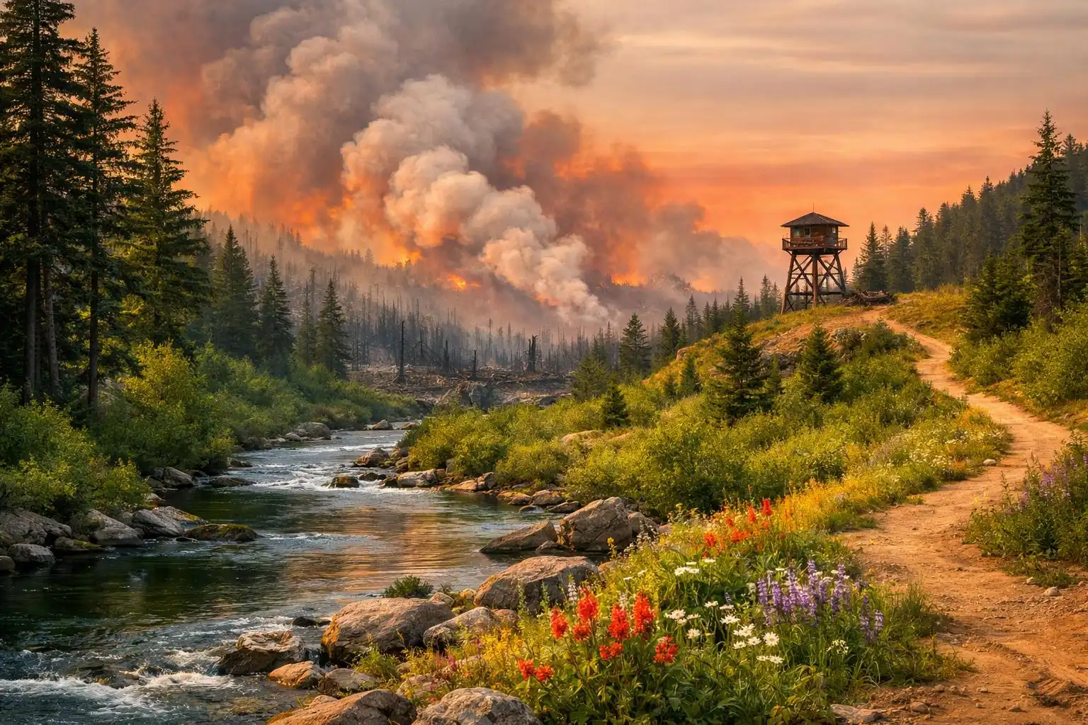 March 2026 Breaks Heat Records Across U.S., Bringing Early Wildfire Crisis and Drought Fears