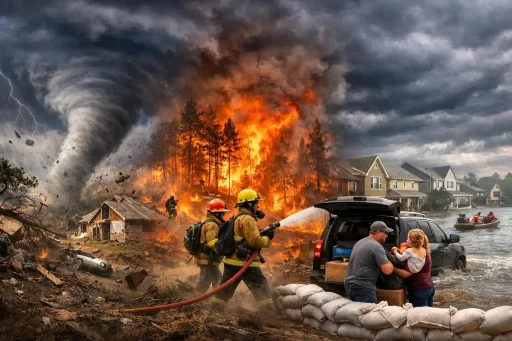 Severe Spring Weather Hammers the U.S.: Tornado Outbreaks, Wildfires, and Flood Threats Test Communities