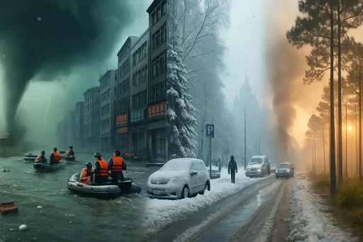 A Week of Weather Extremes: Tornadoes, Giant Hail, and Record Floods Across the Globe