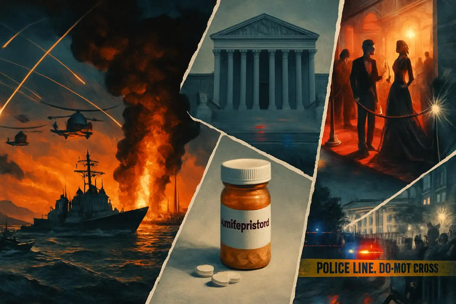 Hawk’s Tuesday Brief: Hormuz escorts draw fire; Alito pauses pill limits; White House lockdown; Met Gala protests