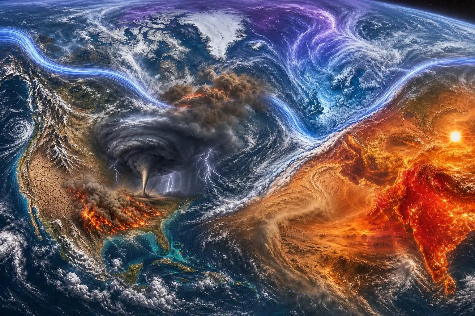 Fire, Heat, Snow Drought, and Tornado Risk: May 2026’s Weather Extremes Are Colliding