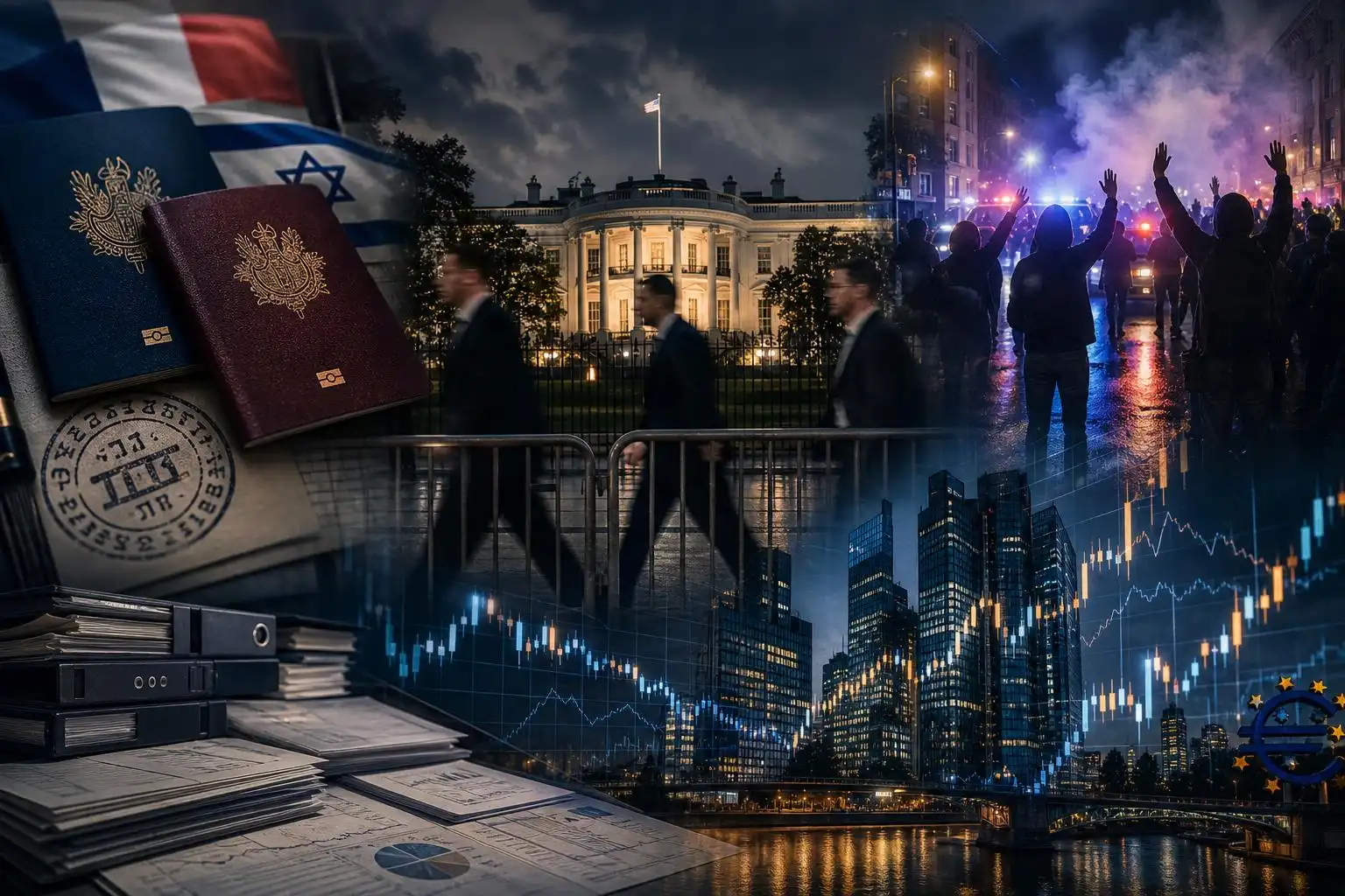 Hawk’s Sunday Brief: White House gunfire scare; France bans Ben‑Gvir; Serbia’s streets flare; Commerzbank digs in