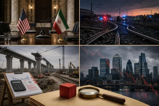 Global Brief: Trump tempers Iran deal pace; Pakistan blast kills 16; UK credit squeeze and HS2 scrutiny grow