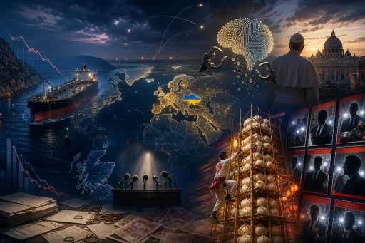 Hawk’s Monday Brief: Russia’s heaviest strike this year jolts Europe; Iran talks creep forward as oil eases; Pope urges AI ‘disarmament’; SNP scandal plea; Hong Kong bun race; CEOs go tabloid