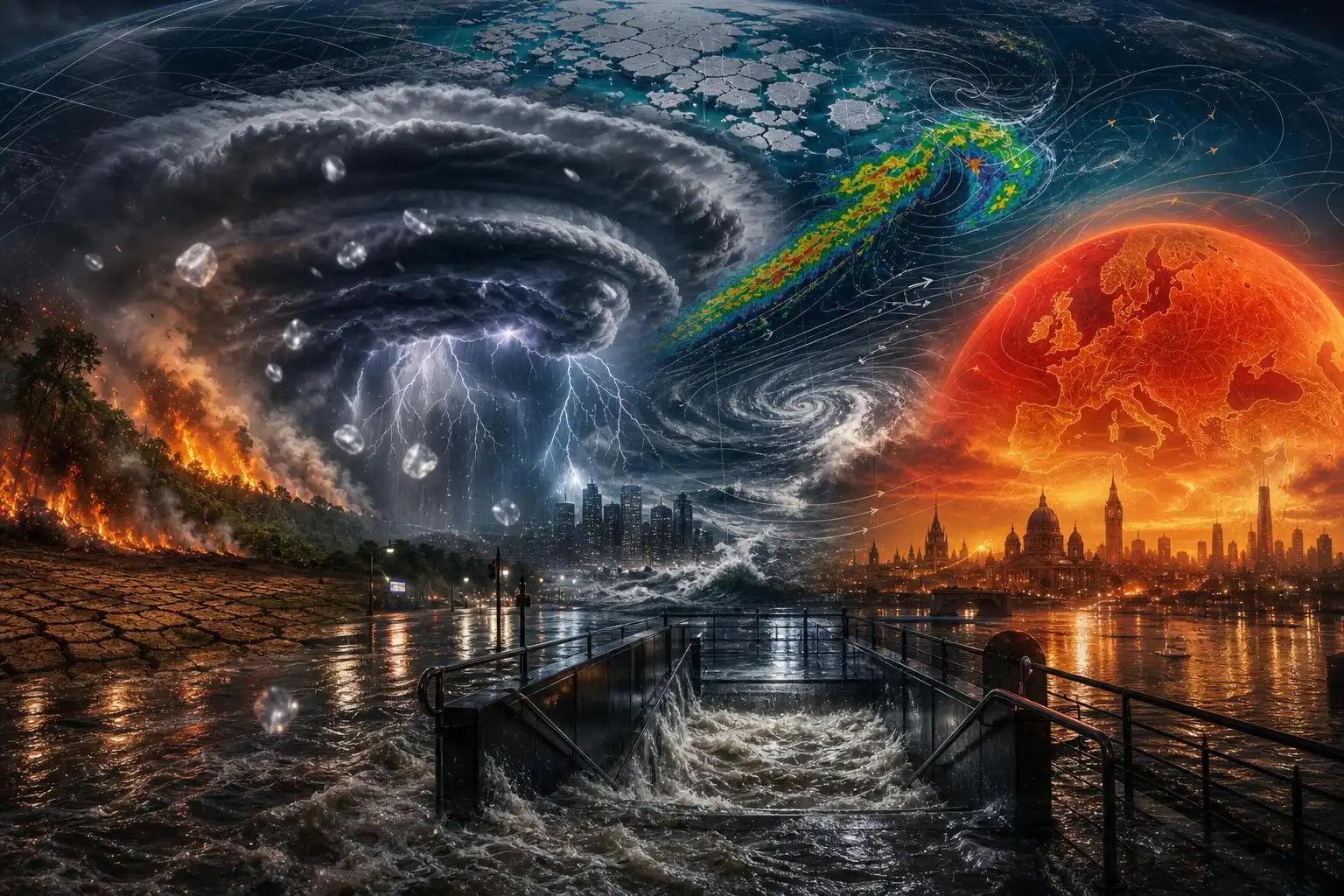 Record Heat, Flash Floods, and Bigger Hail: The Next Five Years Could Redraw the Extreme Weather Map