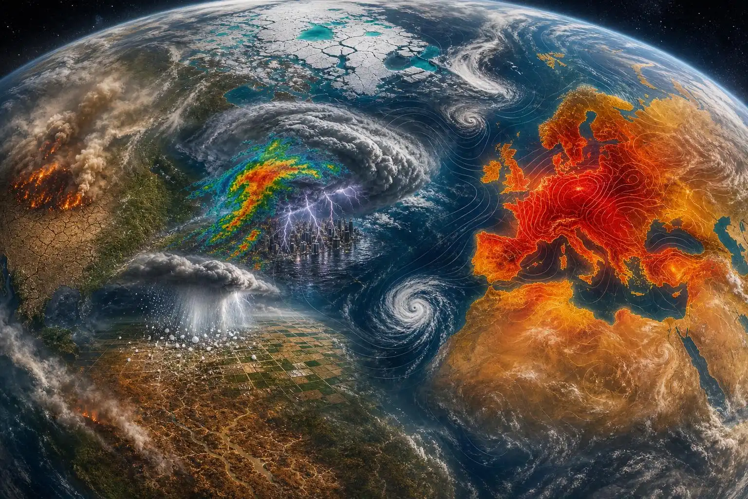 Record Heat, Flash Floods, and Bigger Hail: The Next Five Years Could Redraw the Extreme Weather Map