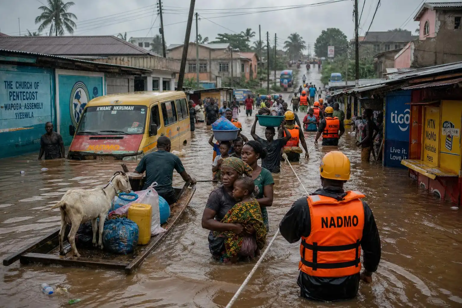 Hawk’s Wednesday Brief: America 250 mood check, Ghana floods, Wall Street’s big quarter, and Trump’s $1B crypto reveal
