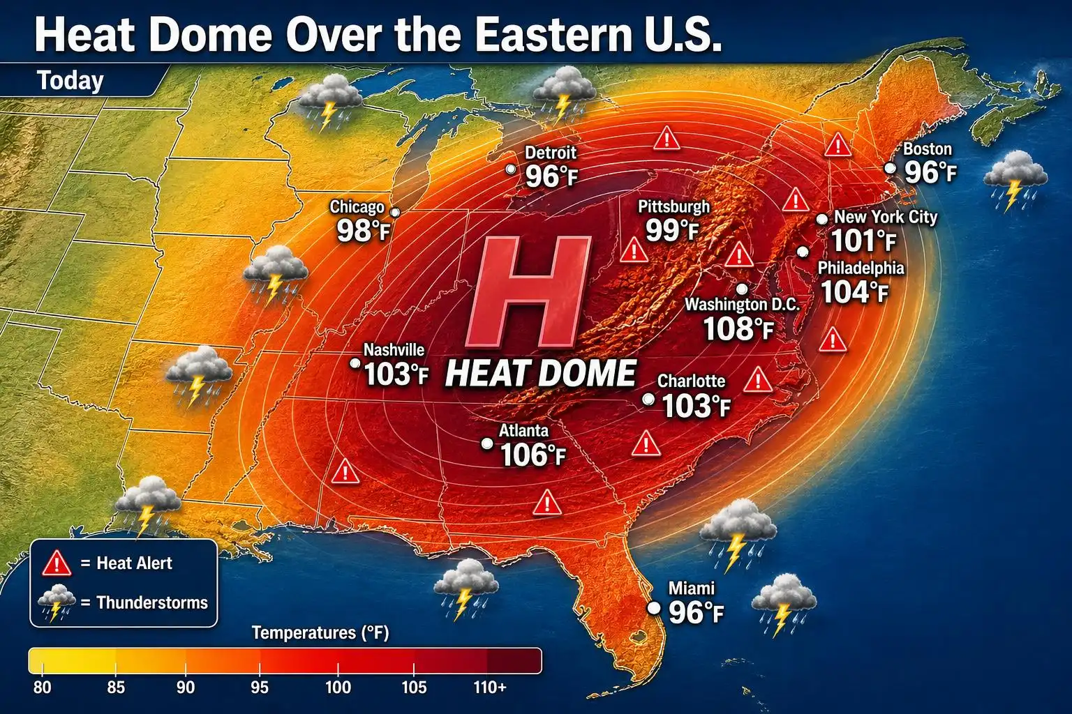 Deadly Holiday Heat Wave Exposes America’s Growing Extreme Heat Risk
