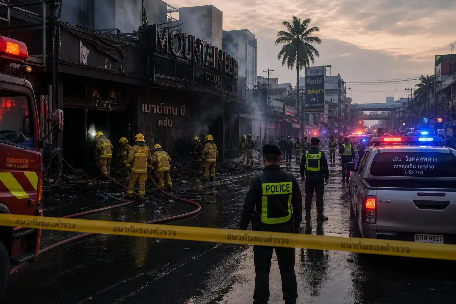 Bangkok blaze, Bavi’s threat, oil’s surge and an AI‑chip boom: your global brief