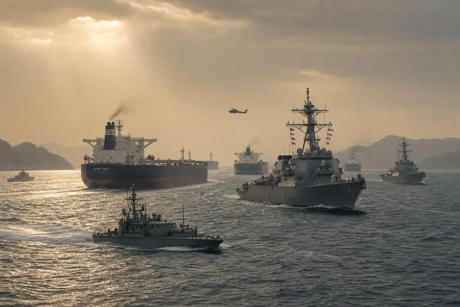 Tensions in the Strait of Hormuz revive energy shock fears.