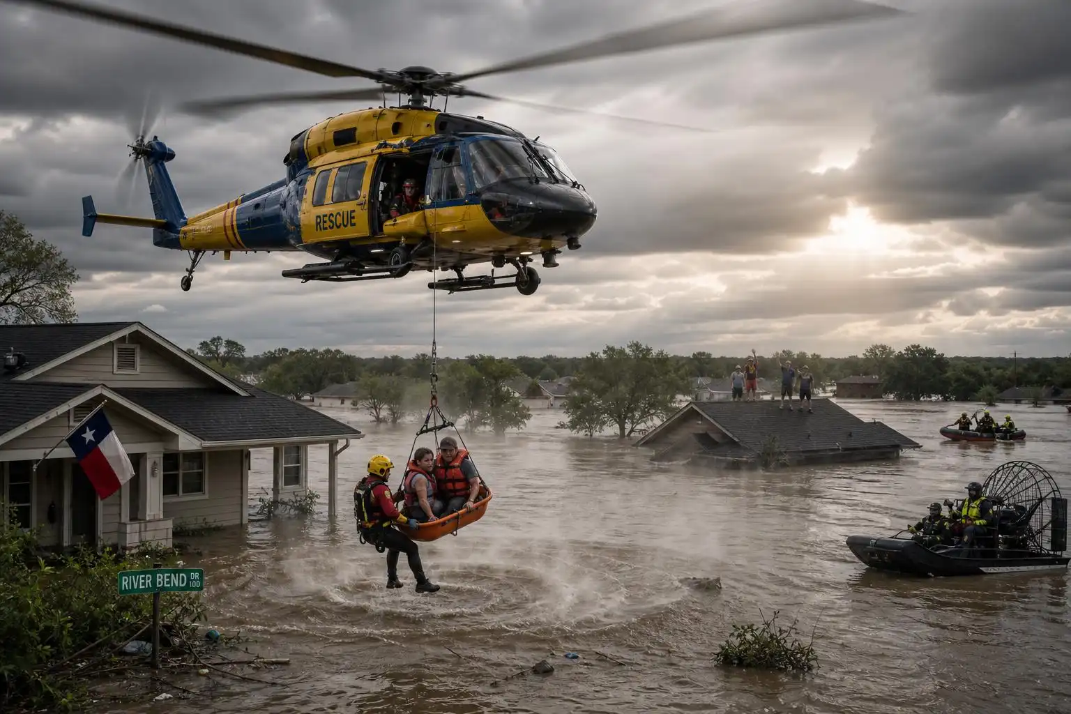 Texas flood rescues, smoke‑choked skies, and a Medicaid fight: today’s brief