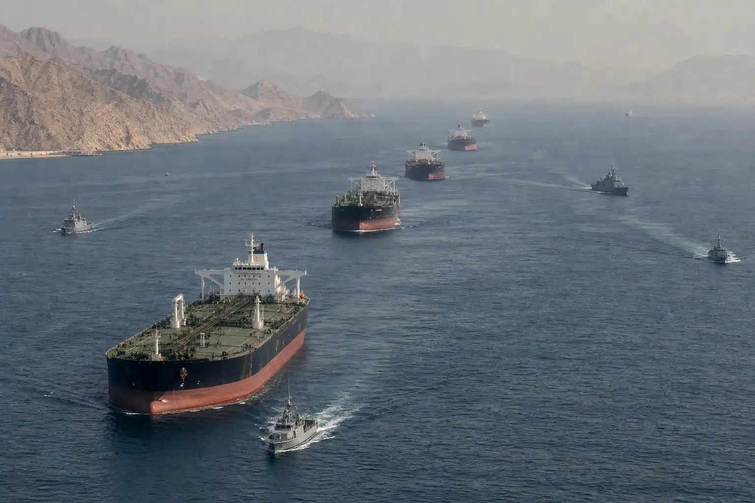 Hormuz standoff hardens as Iran ups demands, Trump “low‑keys” response; oil whipsaws, Syria recasts Russia deal
