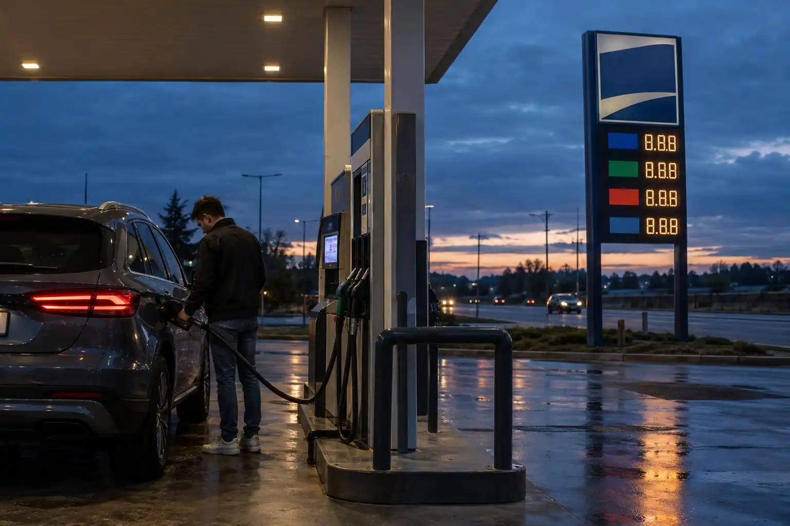 Pump prices can take longer to change than the oil markets driving them.