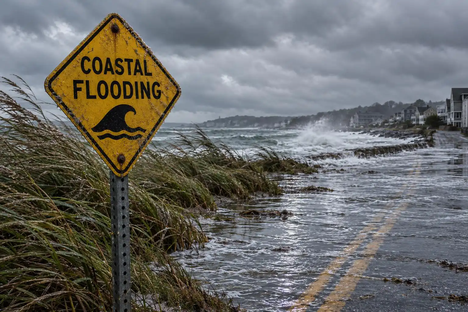 A Slow Nor’easter Puts Atlantic Coastal Flooding in Focus